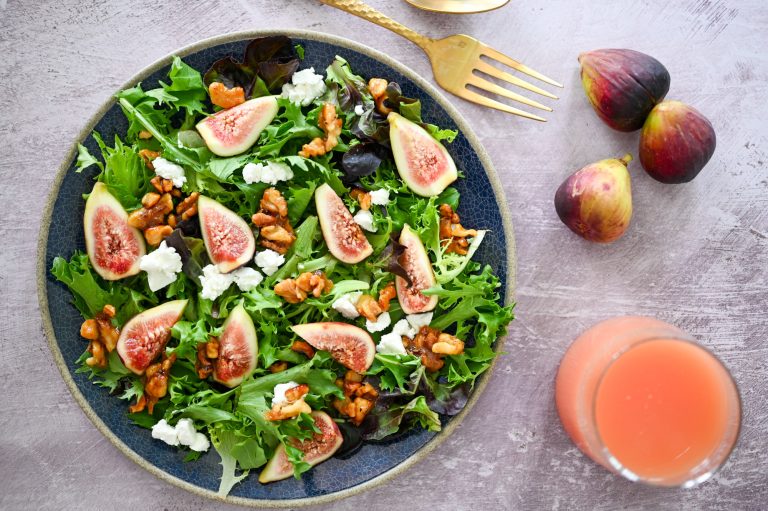 Fig and Goat Cheese Salad 7